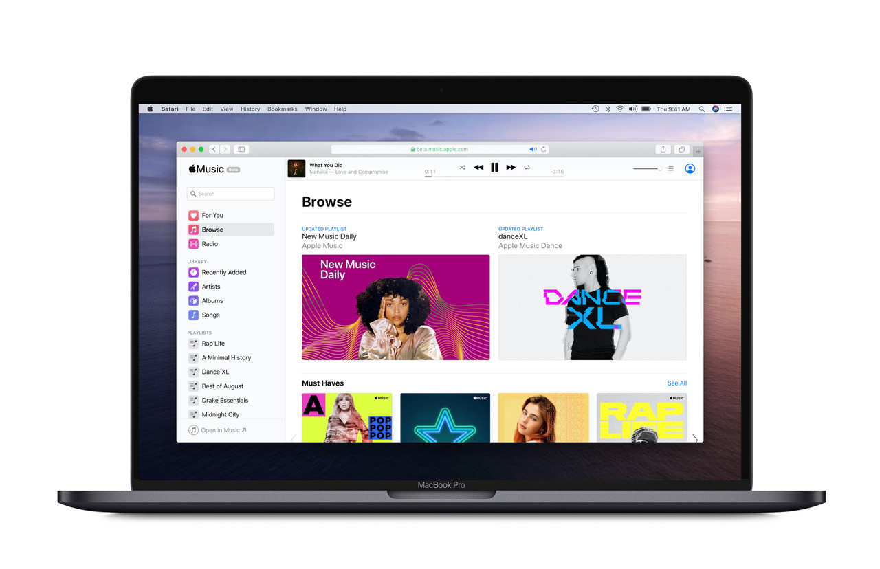 Apple Music Launches a Public Beta on the Web
