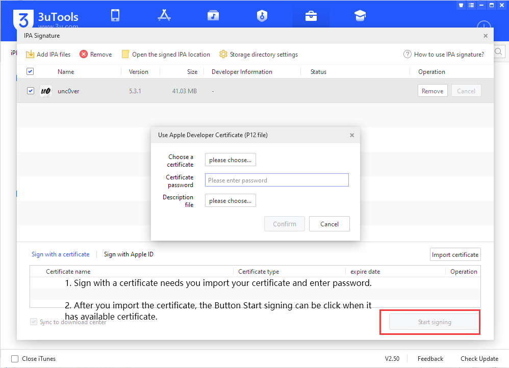 How to Use IPA Signature?