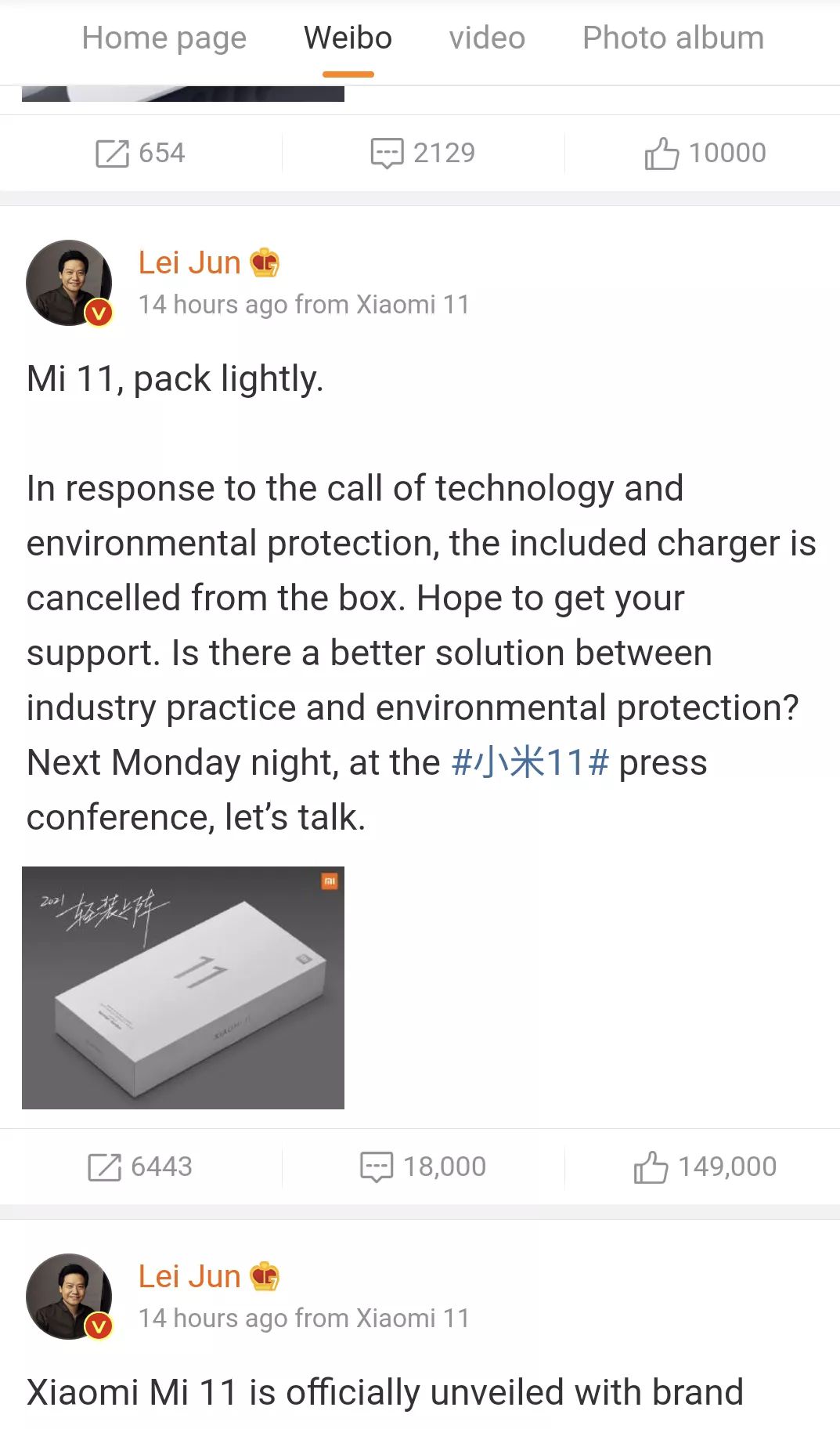 Xiaomi’s Mi 11 Won’t Come With Charger After it Mocked Apple for not Including a Charger