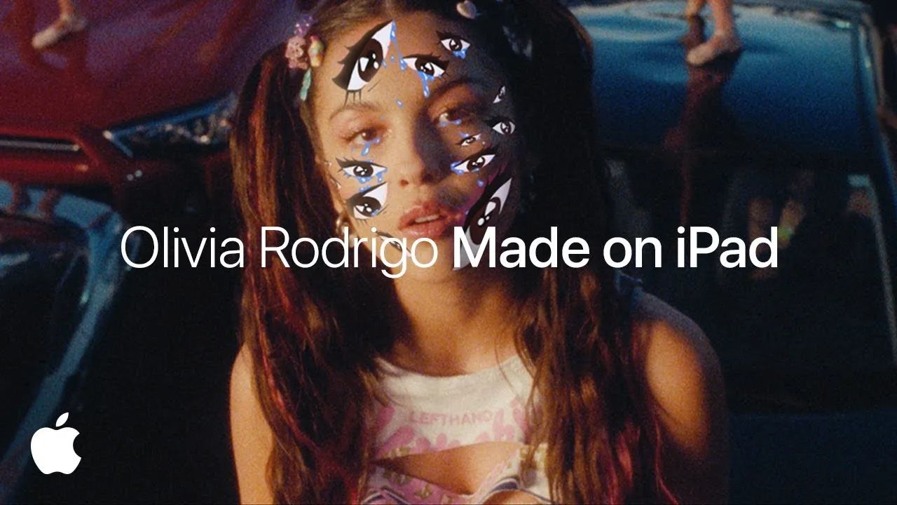 Apple Promoting Olivia Rodrigo’s Latest Music Video As It Was ‘Made on iPad’